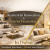 Residential Renovation & Interior Decoration in Dubai | Renovation Hub