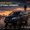 Rent a Mercedes V300 VIP Van with Professional Driver