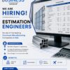 We Are Hiring | Estimation Engineers