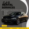 Mercedes E200 Rental  from Cairo Airport to Marriott Mena House