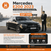 Mercedes E200 2023 VIP Rental with Driver in Cairo