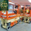 🏗️ سيزر لفت 6 متر للإيجار في الرياض والدمام | رافعة مقصية | Scissor